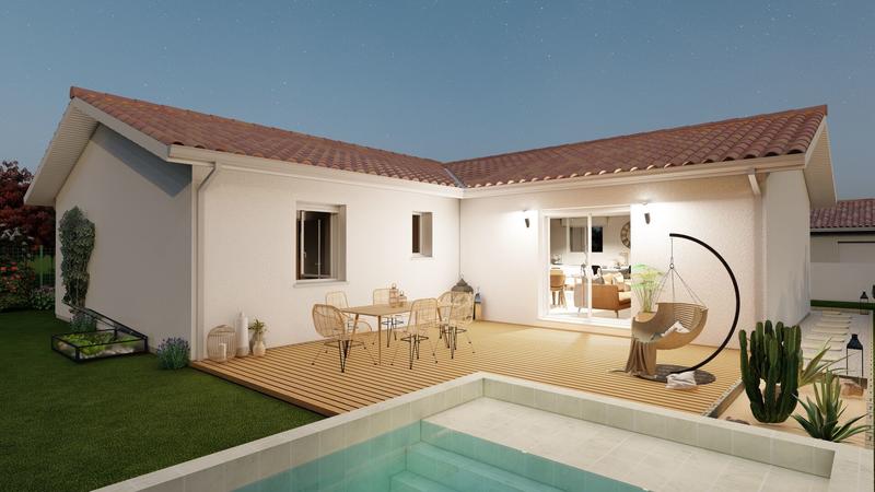 Maison - 94 m² - 5 pièces