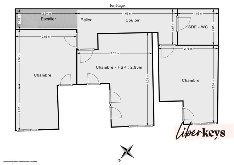 Maison - 83 m² - 4 pièces