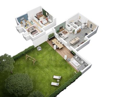 Maison - 127 m² - 5 pièces