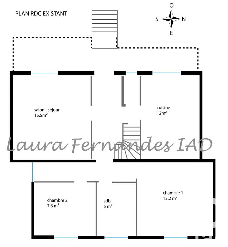 Maison - 110 m² - 5 pièces