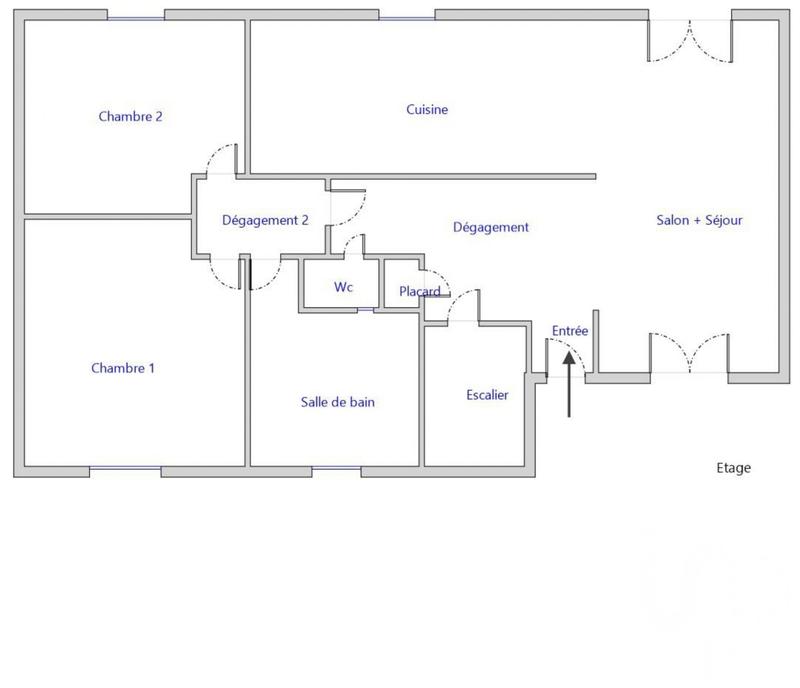 Maison - 110 m² - 4 pièces
