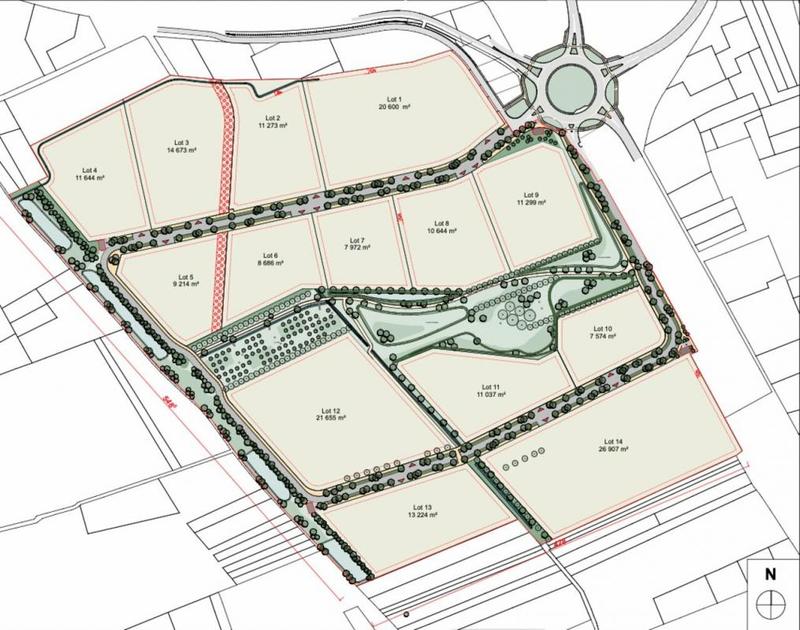 Terrain constructible - 22 300 m²