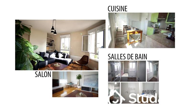 Chambre - 13 m² - 1 pièce