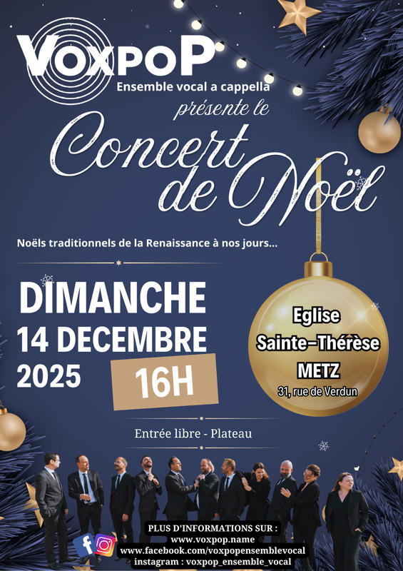 Concert de Noël VoxPop