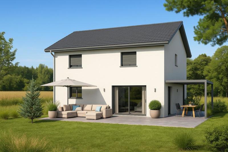 Maison - 95 m² - 5 pièces