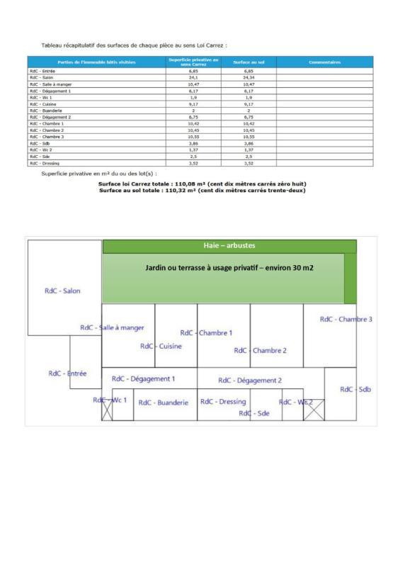 Appartement - 110 m² - 5 pièces