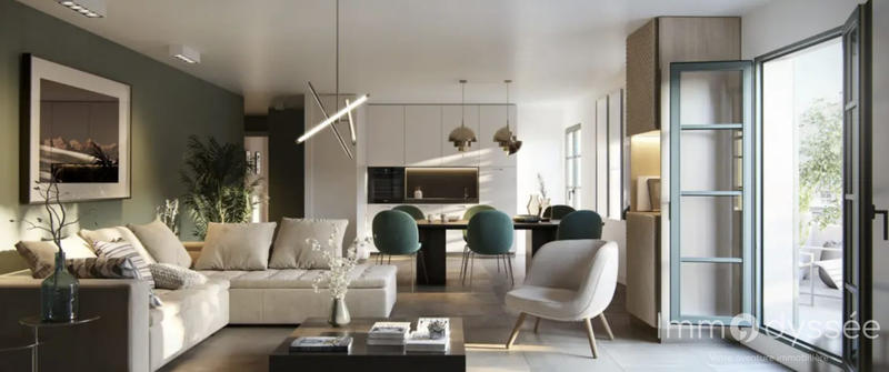 Appartement - 62 m² - 3 pièces