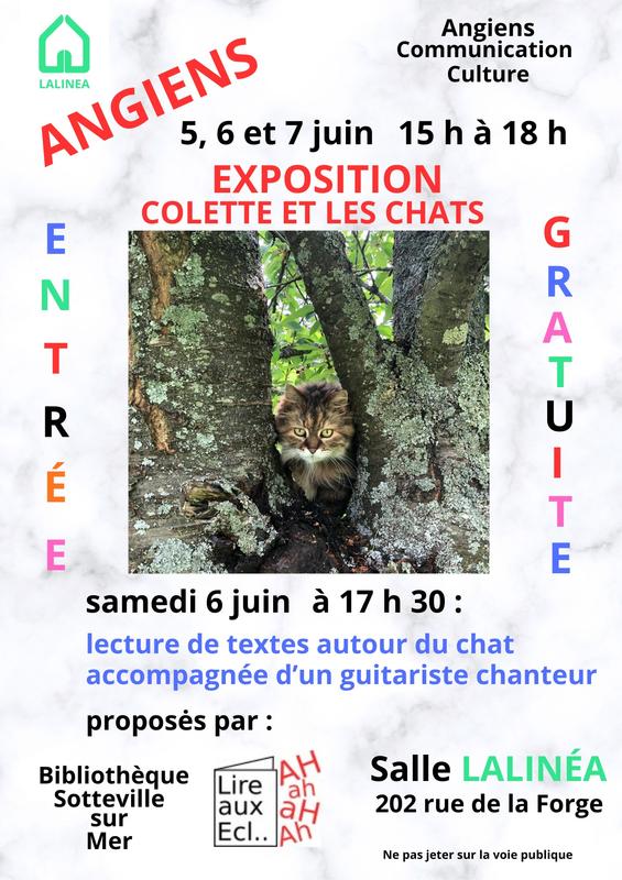 Exposition Colette et les chats
