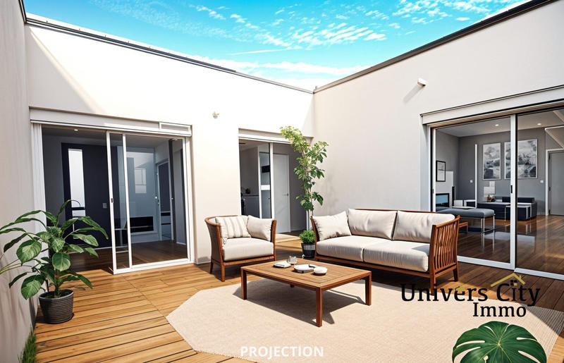 Maison contemporaine - 178 m² - 8 pièces