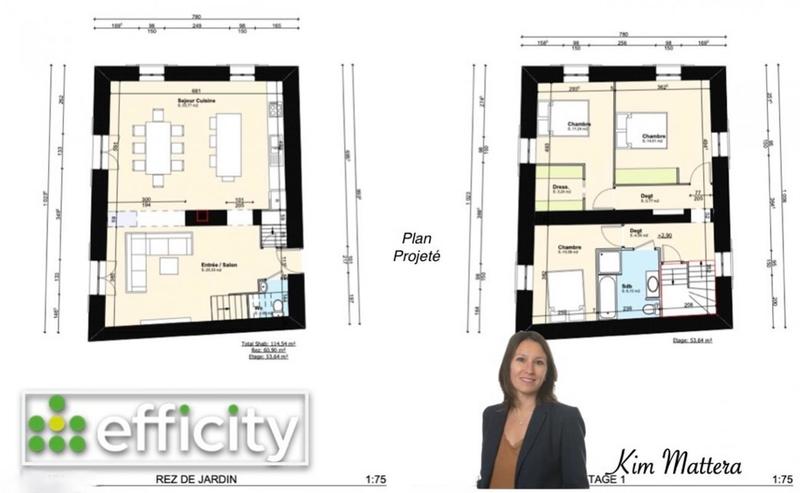 Maison - 119 m² - 5 pièces