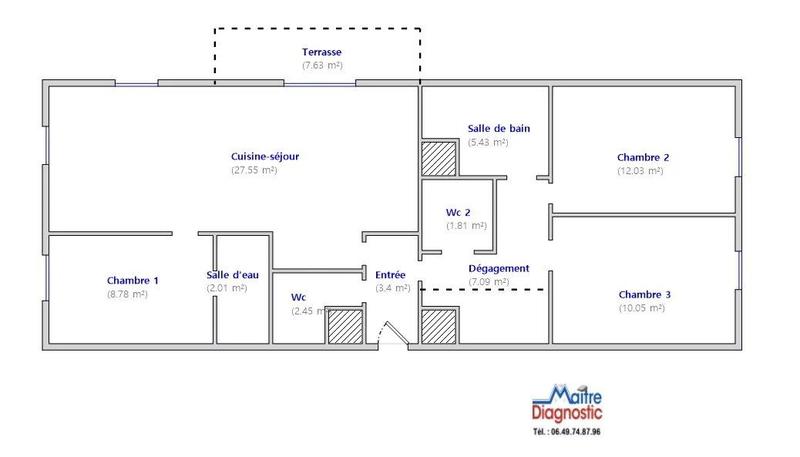 Appartement - 81 m² - 4 pièces