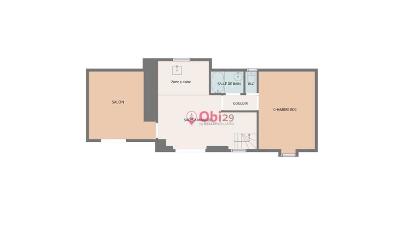 Longère - 80 m² - 5 pièces