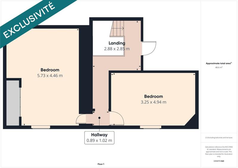 Maison - 121 m² - 5 pièces
