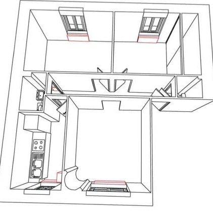 Appartement - 55 m² - 3 pièces