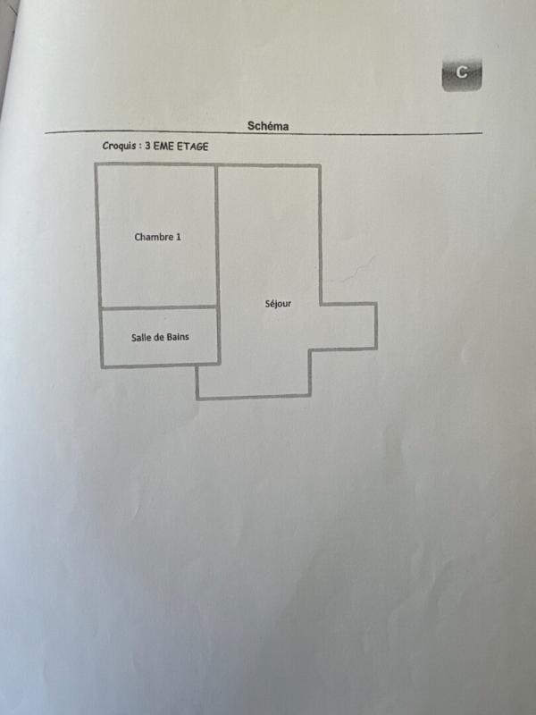 Appartement - 52 m² - 2 pièces