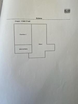 Appartement - 52 m² - 2 pièces