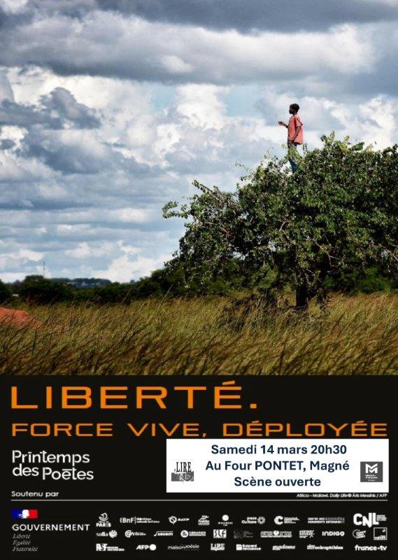 Printemps des poètes à Magné