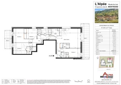 Appartement - 111 m² - 5 pièces