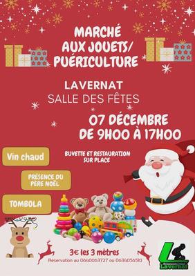 Marché de jouets et puériculture