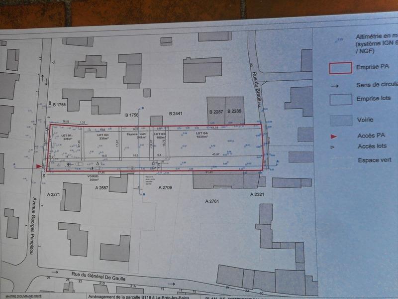 Terrain constructible - 329 m²