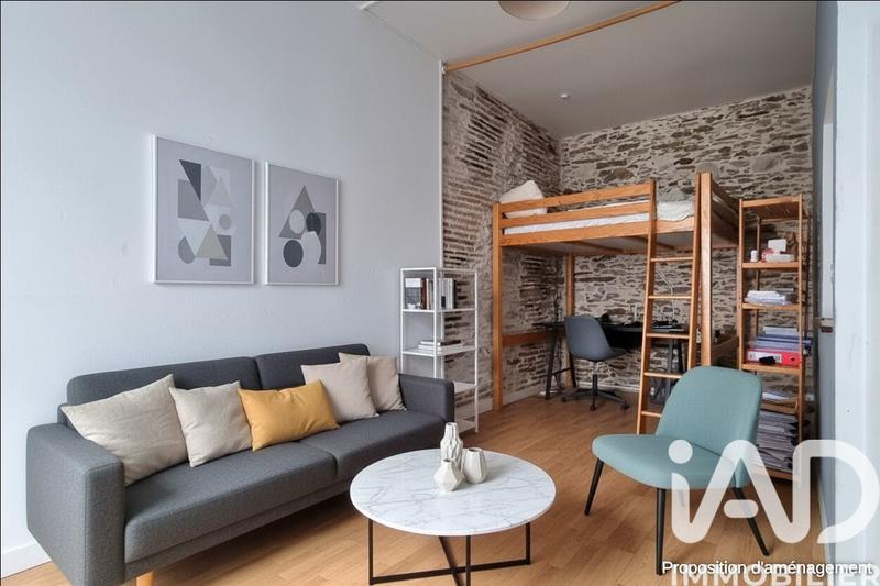 Studio - 31 m² - 1 pièce