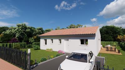 Maison - 80 m² - 4 pièces