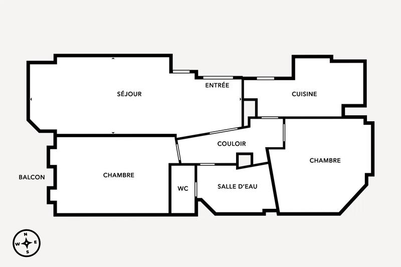 Appartement - 94 m² - 3 pièces