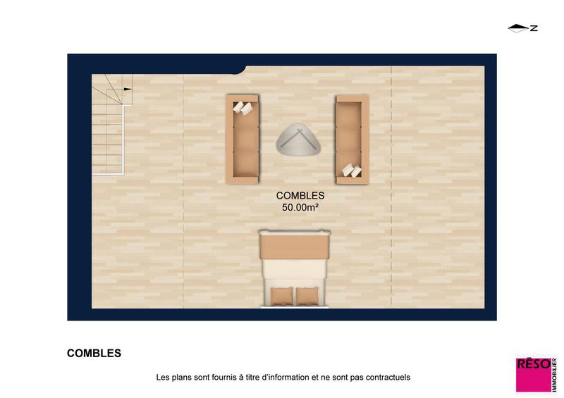 Maison ancienne - 150 m² - 4 pièces