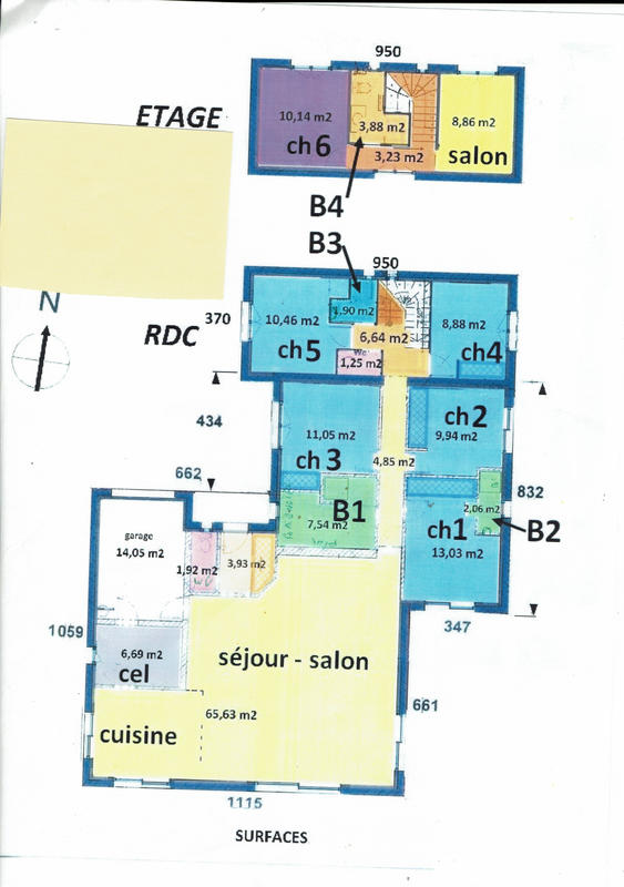 Maison - 170 m² - 7 pièces