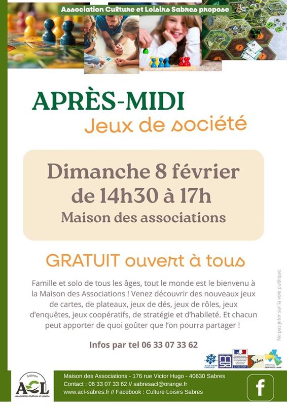 Après-midi Jeux de société