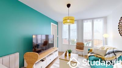 Chambre - 11 m² - 1 pièce