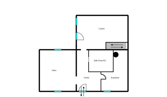 Maison - 140 m² - 6 pièces