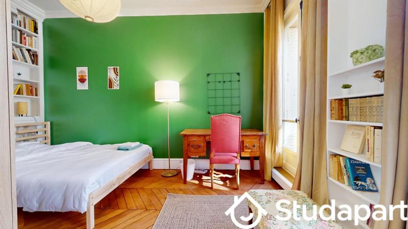 Chambre - 14 m² - 1 pièce