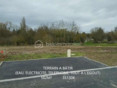Terrain - 502 m²