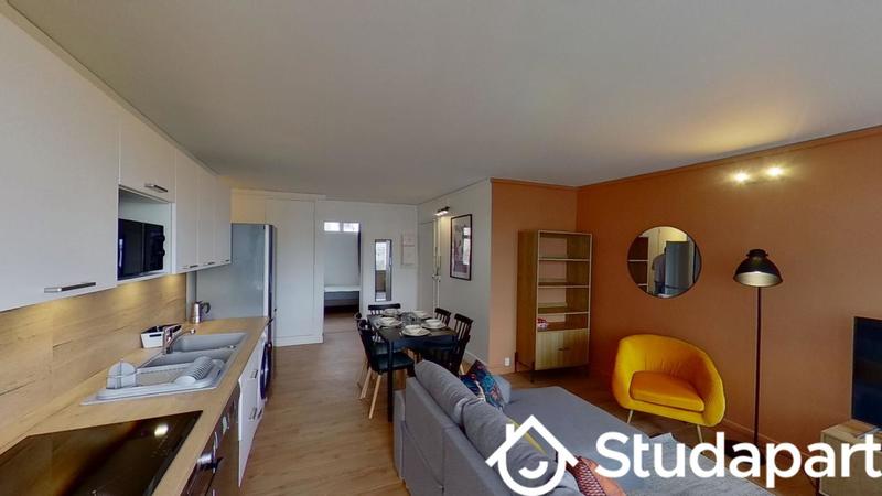 Chambre - 11 m² - 1 pièce