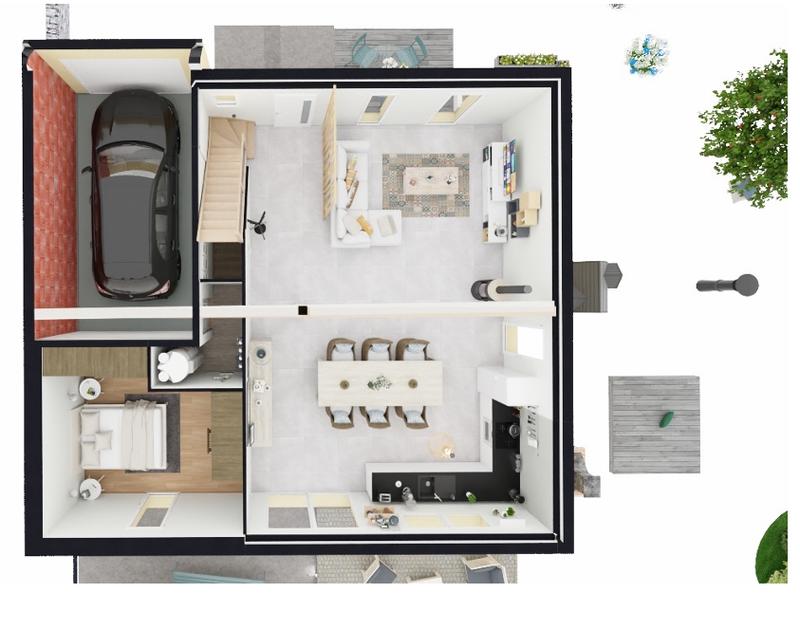 Maison - 128 m² - 5 pièces