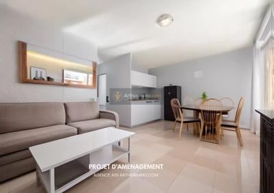 Appartement - 44 m² - 3 pièces