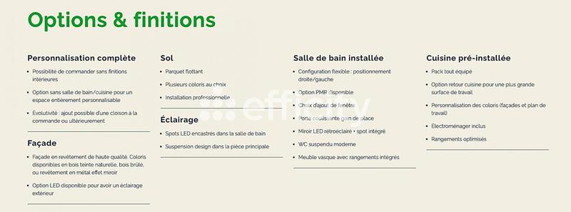 Maison - 15 m² - 1 pièce