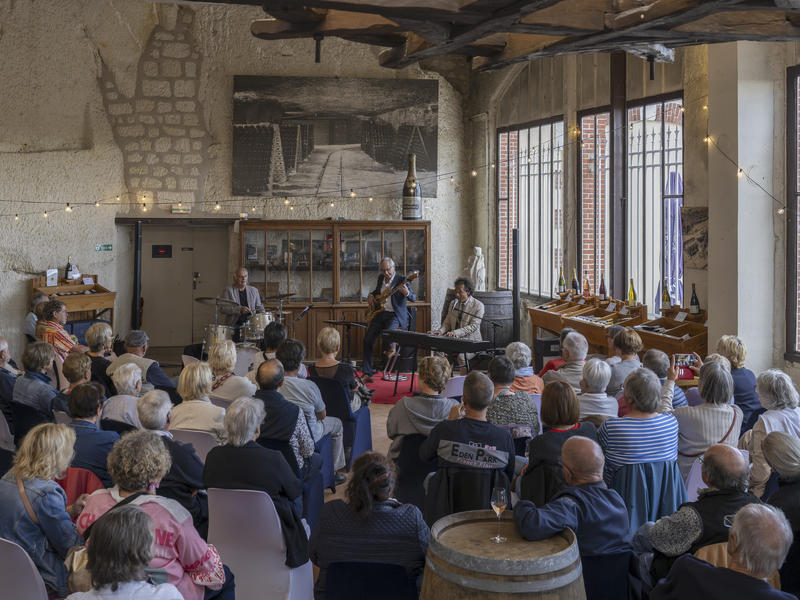 Jazz aux Caves Monmousseau à Montrichard