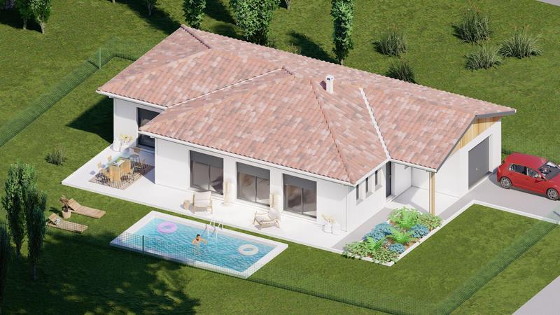 Maison - 112 m² - 4 pièces