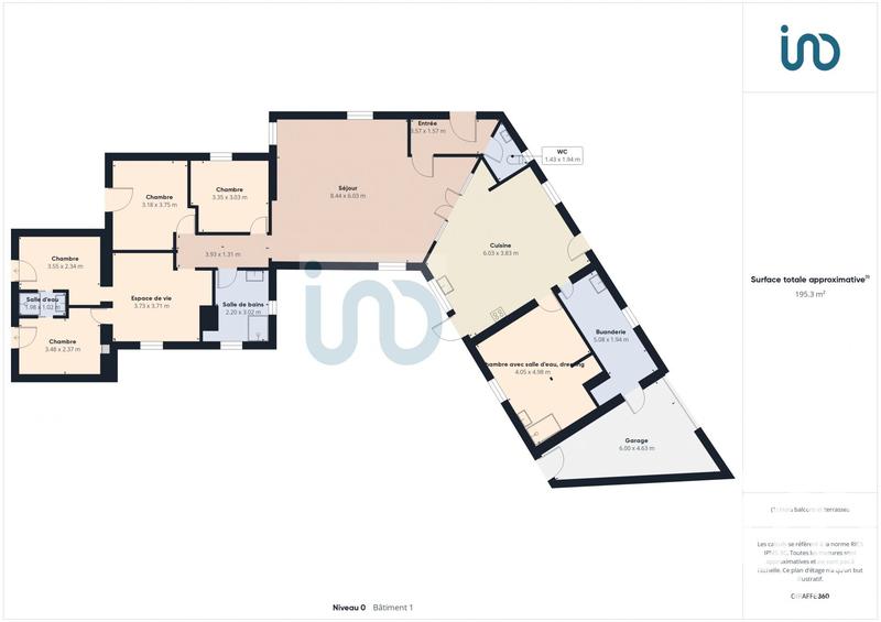 Maison - 187 m² - 5 pièces