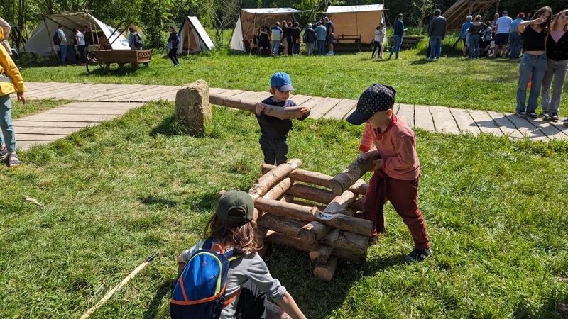 Fête des enfants au parc Ornavik