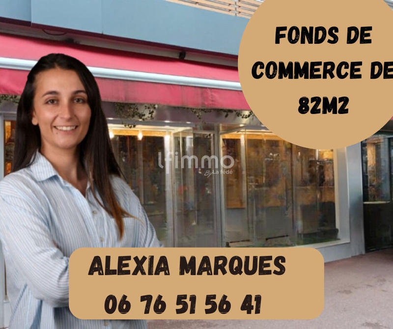 Fonds de commerce - Bureau - 82 m²