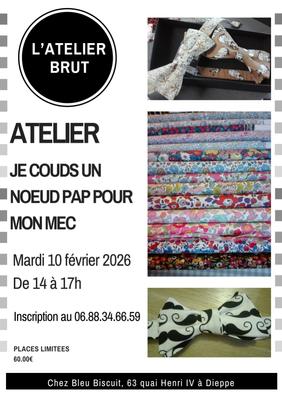 Atelier - je couds un noeud pap pour mon mec