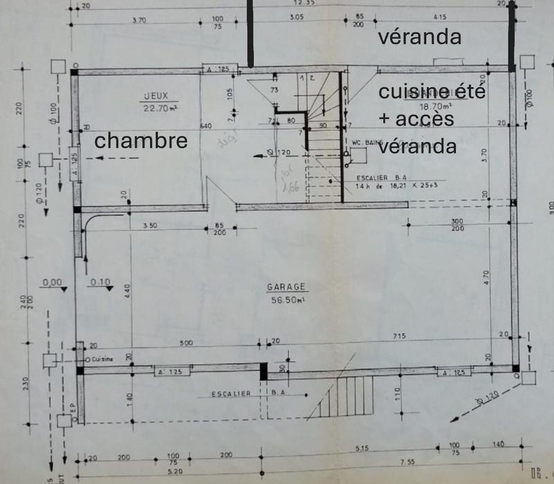 Maison - 155 m² - 7 pièces