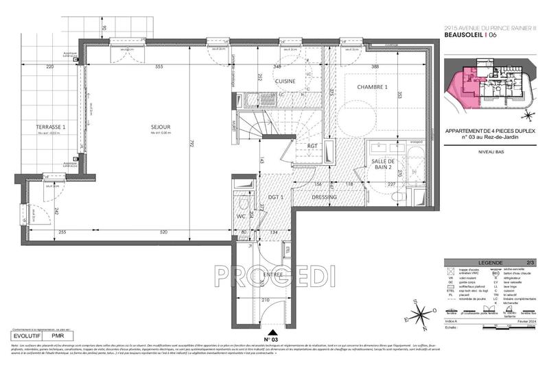 Duplex - 156 m² - 4 pièces
