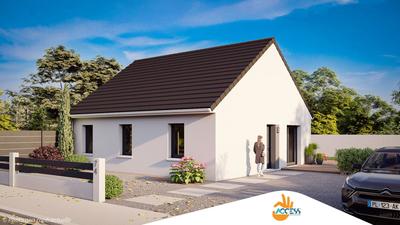 Maison - 74 m² - 6 pièces