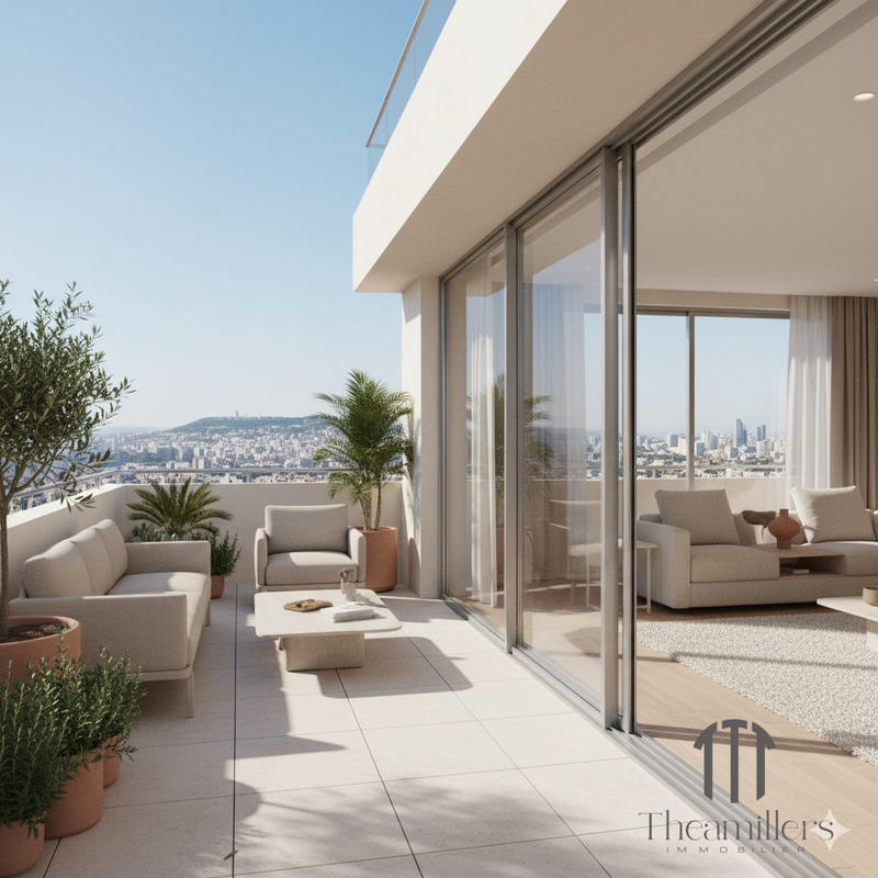 Appartement - 107 m² - 5 pièces