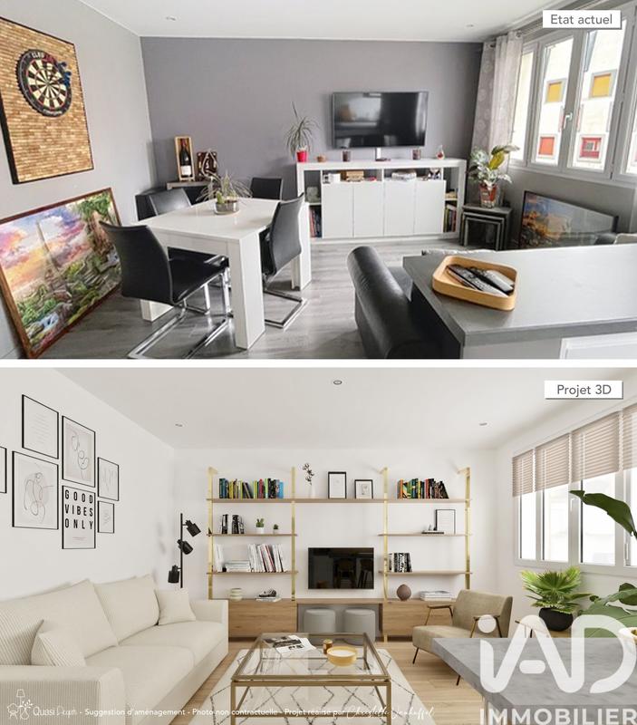 Appartement - 42 m² - 2 pièces