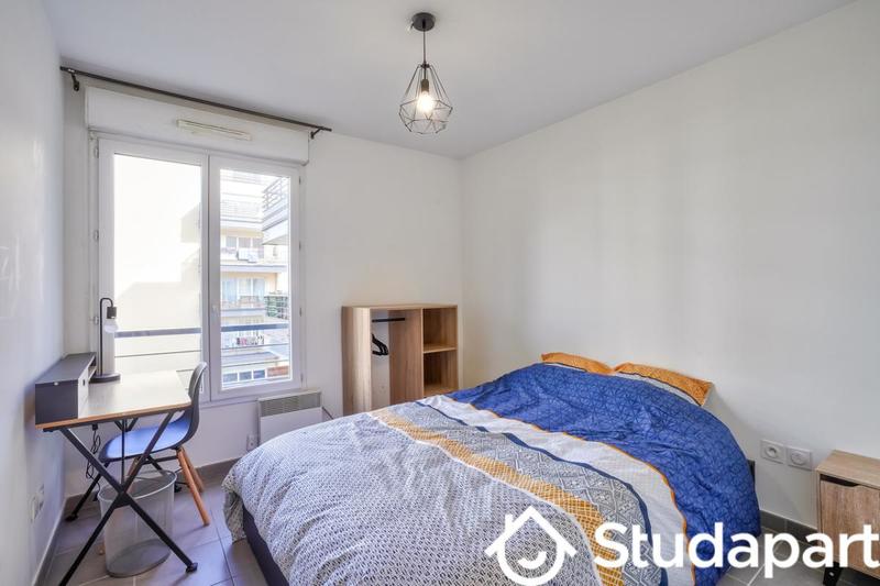 Chambre - 9 m² - 1 pièce